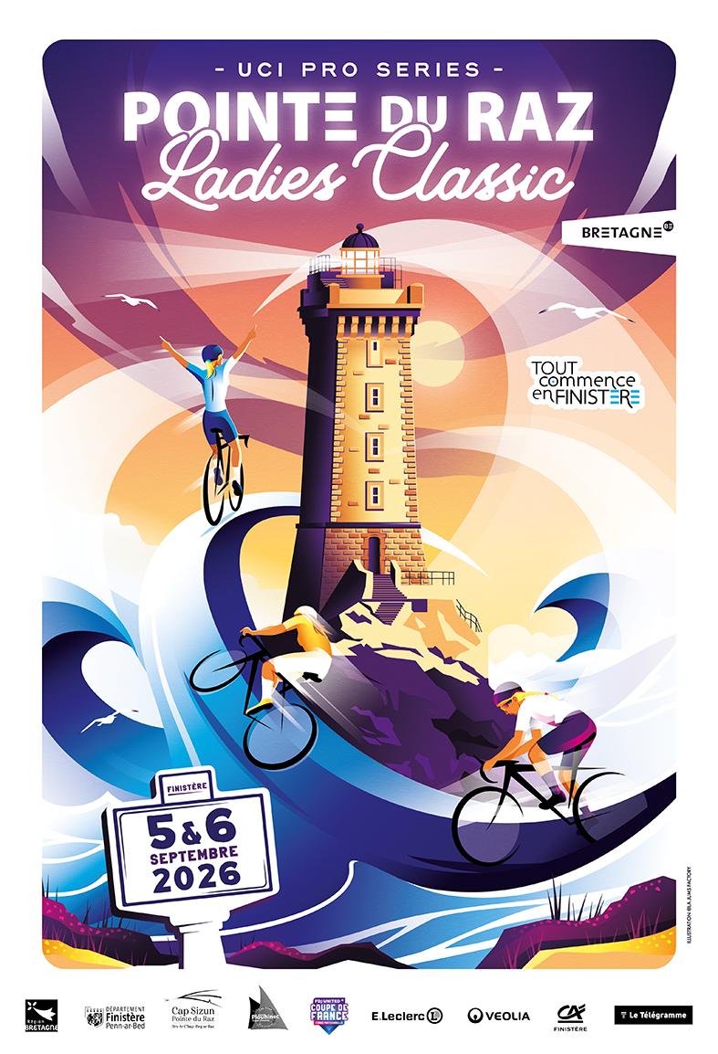 Affiche POINTE DU RAZ LADIES CLASSIC 2026 Affiche POINTE DU RAZ LADIES CLASSIC 2026