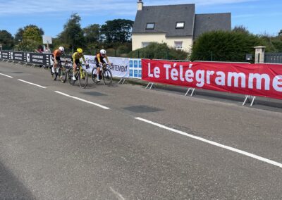 Le peloton est en place